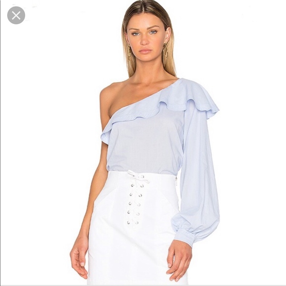 A.L.C. Brielle One Shoulder Top